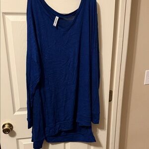 Zenana Outfitters Deep Blue Hoodie